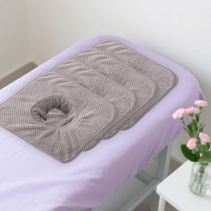 4 stuks speciale massagelakens voor schoonheidssalons, gezichtsademingskussenslopen, SPA-massagebedovertrekken, herbruikbare en duurzame handdoeken