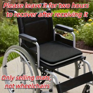 1 stuk vierkant sponskussen, zacht en elastisch ondersteunend, super comfortabel, geniet van ontspanning zelfs na lang zitten, maakt elk moment comfortabel en ontspannen!