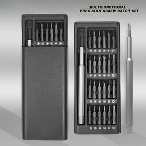 25-in-1 Precision Screwdriver Set, Multi-functional Mobile Phone And Tablet Disassembly Tool, Durable Plastic Material, No Charging Required—includes Multiple Bits