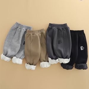 Jongens Thermische Winterbroek met Zakken - Katoenen Losse Pasvorm Lange Onderbroek, Warme Casual Broek voor &, Wasmachinebestendige Koudeweer Kleding, Perfect voor Buiten