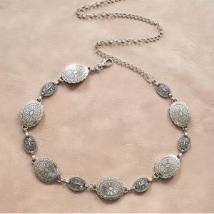 Modieuze damesriem, hoogwaardige metalen tailleband, retro West-Aziatische veelzijdige etnische jurkdecoratie