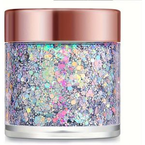 Mini 12 Kleuren Kameleon Gel Pailletten Make-up Oogschaduw Lichaam Gezicht Highlight Glitter Poeder