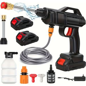 600w 30bar Cordless High Pressure Cleaner Washer Water Gun Wash Water Cleaning Machine For Makita 18v Battery