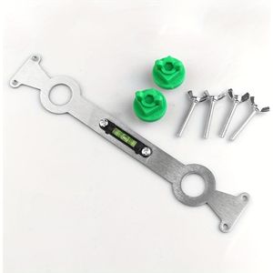 Adjustable Stainless Steel Plumbing Wrench With Bubble Level Indicator - Ideal For Water Pipe Regulation, Sink Fixture Tool For Adjustments, Plumbing Tools