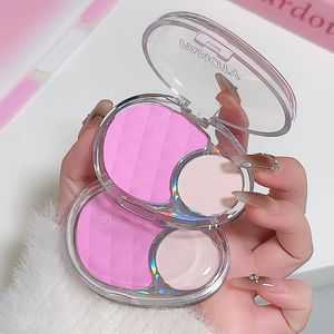 Blush Palette, Verhelderend Poeder Blush voor Alle Beige Tinten, Natuurlijke Nude Make-up met Medium , Highlight Effect, Stralende Afwerking in , Oranje & Schakeringen