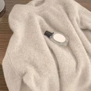 Herfst-Winter Dames Commuter Casual Elegante Kleur Ronde Hals Trui