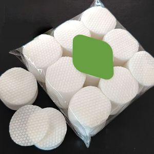 600 stuks Geprinte Make-up Remover Pads, 80g, Zacht en Pluisvrij, Diameter 6cm - Geurvrij Schoonheidsgereedschap
