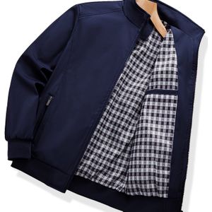 Herenvest Winddichte - Casual met Rits en Opstaande Kraag, Polyester, Grijs met Detailzak - Perfect voor Lente & Herfst