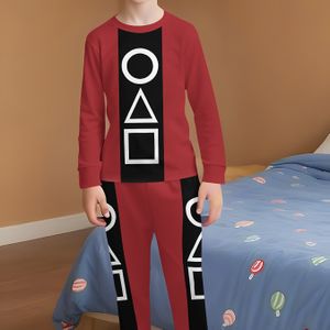 Kinderen mode thermisch ondergoed; Kinderen modieuze termische ondershirts set