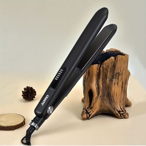 Europese Standaard Haarstijltang en Krultang, Professioneel Salon Haarstyling Gereedschap, Beschadigingsvrije Stijltang met Display, voor Stijlen, Krullen en Pony Stylen