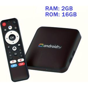 H96 MAX S905L3 14.0 Smart TV Box met Core CPU, 4K HD Output, 2GB+8GB/16GB RAM, Dual WiFi 2.4G/5G, Wireless 4.0, Google , Dual USB Ports, 100M Ethernet