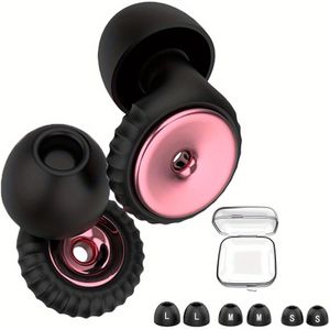 Diepe Oordopjes voor Snurkende - Zachte Geluidsdempende Slapeoortoppies, Herbruikbaar en Drukvrij Essentieel Reisaccessoire voor Lichte Schlapers & Gevoeligheid Voor Lawaai (Wasbaar)