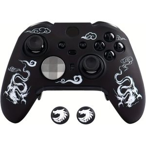 RALAN Youth Silicone Soft Elite Controller Cover Shell - Krasbestendig Dual Dragon en Gaming Accessoire voor Verbeterde Grip en Bescherming