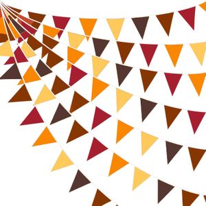 20 stuks Herfstfeest Wimpelguirlande - , Oranje