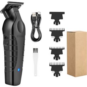KM-2299+ Professionele Draadloze Haartrimmer met USB-Oplaadbare Trimmer voor Mannen - Professioneel Haarknippen