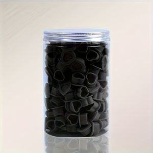 200 stuks Hartvormige Creatieve Kleur Tattoo Inktbekers, Wegwerp Siliconen Verfbekerset, Geurvrij, Geschikt voor Tattookunstenaars en Beginners, Tattoo Benodigdheden & Accessoires