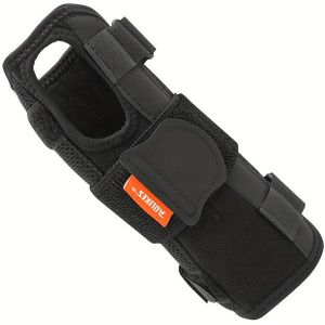 Ademende polsbrace armband met verwijderbare staaf