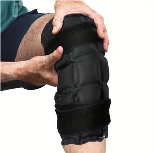Knie-ijszak, herbruikbare ijszakken voor de knie, koude en warme compressen ontspannen, XL/XXL knie-ijszakken voor vrouwen, mannen, atleten