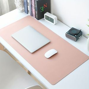 Premium Leather Desk Mat - Anti-slip, Waterproof, Stain-resistant Mouse Pad For Office And Study - Large, Medium, Small Sizes