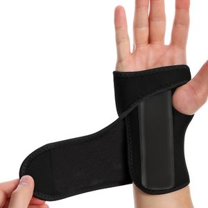 Zwarte Handsteunbrace met Verstelbare Band - Polsstabilisator voor /Rechterhand, Carpaal Tunnel & , Ergonomisch Ontwerp met Veilige Sluiting, Comfortabele Pasvorm, Steunbrace voor de Pols