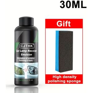 Jiang Universele Auto Koplamp Restauratie Kit, PE Polijstingsmiddel Krassen Verwijderaar, Vernieuwing Polijst en Onderhoudsvloeistof, Auto Koplamp Reparatie Vloeistof, Essentiële Auto Accessoires