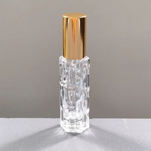 12st 10ml Draagbare Dikke Glazen Sprayflesjes Essentiële Olie Parfumflesjes Reis Navulbare Flesjes Reisflesje Cosmetica Organizer