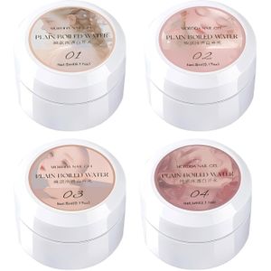 1 stuk 4 Kleuren Nieuwe Nagelgel Semi-Permanente Nail Art Weken UV LED Nagelsalon DIY Nagelsalon Gel