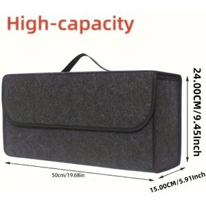 Auto Opbergtas Kofferbak Organizer Anti-Slip Compartiment Opbergzak Gereedschap Auto Opbergsysteem voor de Kofferbak