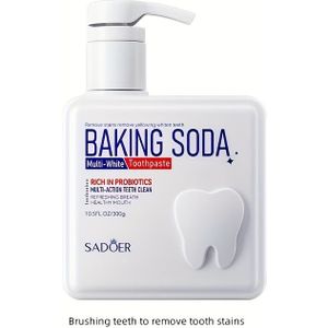 300g Probiotische Zuurzuur Tandpasta, Diepe Reiniging en Frisse Adem, Ideaal voor Thuis en Reizen