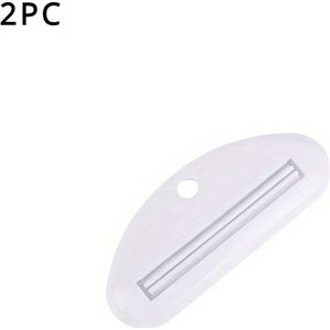 2 stuks Gemakkelijk-te- Tandpasta Dispenser Clips - Multifunctioneel, Afvalverminderend Badkameraccessoire voor Tandpasta & Gezichtsreinigers