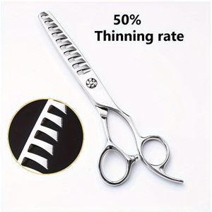 1 Stks Professionele Haaruitdunschaar, Kappersschaar, Kapselhulpmiddel Voor Kapperssalon Thuisgebruik