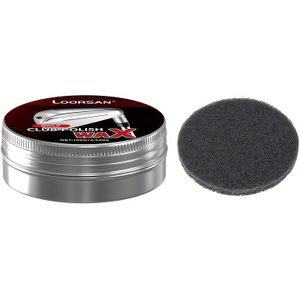 loorsan Professionele Golfclub Polijstwas - Verwijdert Snelle Krasjes & Oxidatie, Herstelt Spiegelglans, Anti-Verouderingsonderhoud voor Aluminiumlegering Clubs, Grijze Golfaccessoires