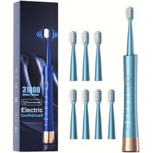 Sonic Elektrische Tandenborstel - Hoge Kracht Oplaadbare Tandenborstels, 5 Instelbare Vaderdag, Moederdag Cadeau