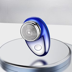 Mini elektrische scheerapparaat voor heren, draagbaar en geüpgraded, USB-oplaadbaar met LED-vermogensdisplay, éénkliks gebruik, geschikt voor thuis, auto, reizen en zakelijk gebruik