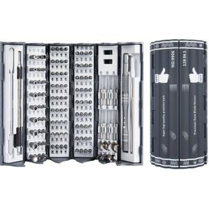 1pc 128pcs Precision Screwdriver Set With Magnetic Driver And Flexible Shaft - Professional Repair Kit For Computers, Laptops, , Game Consoles - Gift For Men, Includes For Macbook Compatibility