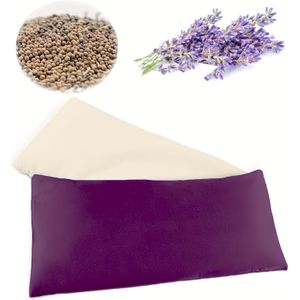 Verwarmd Lavendel Oogkussen met Magnetronbestendig Pad - Warme & Koude Kompres voor Ontspanning, , Meditatie, Yoga - Relaxatie Cadeau voor Vrouwen