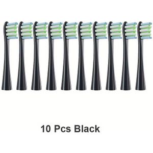 Vervangbare borstelkoppen geschikt voor Oclean X/ / Z1/ F1/ One/ Air 2 /SE Sonic elektrische tandenborstel mondstukken vacuümverpakking.