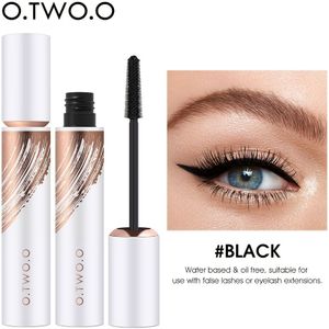[Kerstcadeau] O. Mascara Zwart Volume en Verlengt Wimpers Waterproof en Langdurig 4D Fiber Mascara Wimperverlenging Make-up Dagelijks Essentieel Make-up voor Vrouwen Meisjes Must Haves