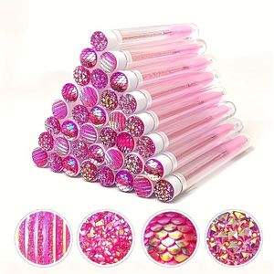 20 stuks Draagbare Nylon Wimperborstel Set