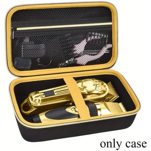 Kapperskoker voor Haartrimmer, Reisopbergzakje voor T-Finisher Liner en Kam Snijgids, Trimmeermesolie, Schoonmaakborstel en Overige Verzorgingsset (alleen doos)