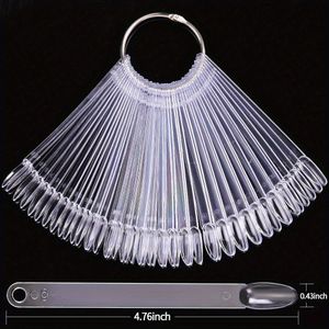 1set Nagel Display Tips Heldere Nagel Swatches Tips voor Display Nagel Samples Gel Polish Palette Kleur Chart Manicure Oefentoestellen