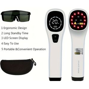 Handheld Lampen Apparaat - 12*650nm + 4*808nm, Ideaal Voor Thuisgebruik, Voor Nek, Schouders, Rug, Armen En Gewrichten