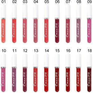 18-delige CmaaDu Matte Lippenstift Set - Langdurig, Waterdicht, Beker, Vibrant Berry tot Gemengde Kleur Palet voor Dagelijkse & Bühnen Make-up, Ideaal Festival Cadeau