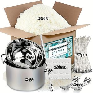 Wax Moulding Gietpot/Mixer/Vaste Beugel/Handgemaakte Materialen, Sieraden Maken Wax Moulding Materialen Kunnen Cup Wax, Wax, Geschikt voor Beginners/ Starter Kit