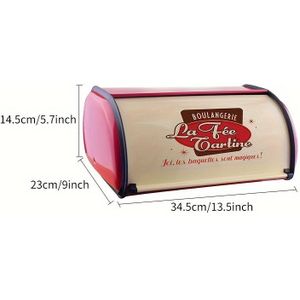 Vintage-inspired Metal Storage Box With Colorful - Oval, Lid, Organizer For Home & Kitchen Decor, Non-waterproof, Decorative Storage Box, Storage Boxes For Organizing
