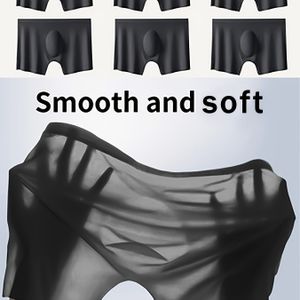 6 stuks Heren Kleur Ondergoed – Koel, lichtgewicht, comfortabel, ademend en met uitstekende elasticiteit voor een zachte pasvorm in Licht Beige (Kleuren: Hemelsblauw, Zwart, Wit, Koningsblauw)