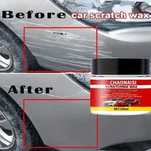 200g Nano Gloss Krasverwijderaar Wax | Nano Glans Polijsten en Swirl Verwijdering voor Auto Krassen | Compatibel met Verschillende Lakkleuren, Voertuigoppervlak Reparatie- en Onderhoudsset