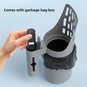 Large Capacity Dual-compartment Cat With Integrated Waste Holder – Ergonomic Handle, Easy , , Shovel For Cats