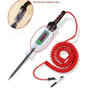Digitale Auto Huidige Test Pen 6-24V Circuit Tester met Lange Sonde, Geleidend Materiaal, Kamer Elektriciteit Aangedreven, Echt-tijdse Automotive en Truck Elektrisch Systeem Meting