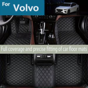 Full Coverage Car Matforvolvo S40 5seats S80 S90 V40 V60 V90 S60 Pu Leather 3 Layer Waterproof Esay Clean[lhd]